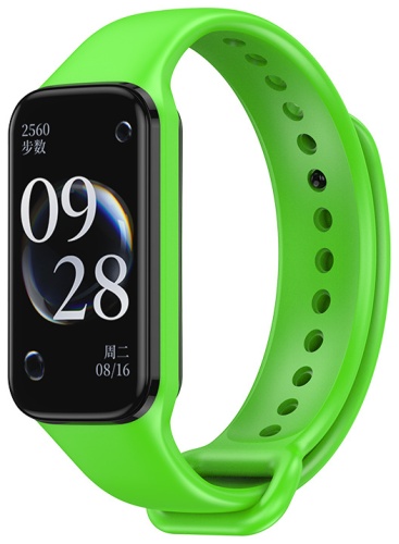Ремешок MindStore для Xiaomi Smart Band 8 Active зеленый