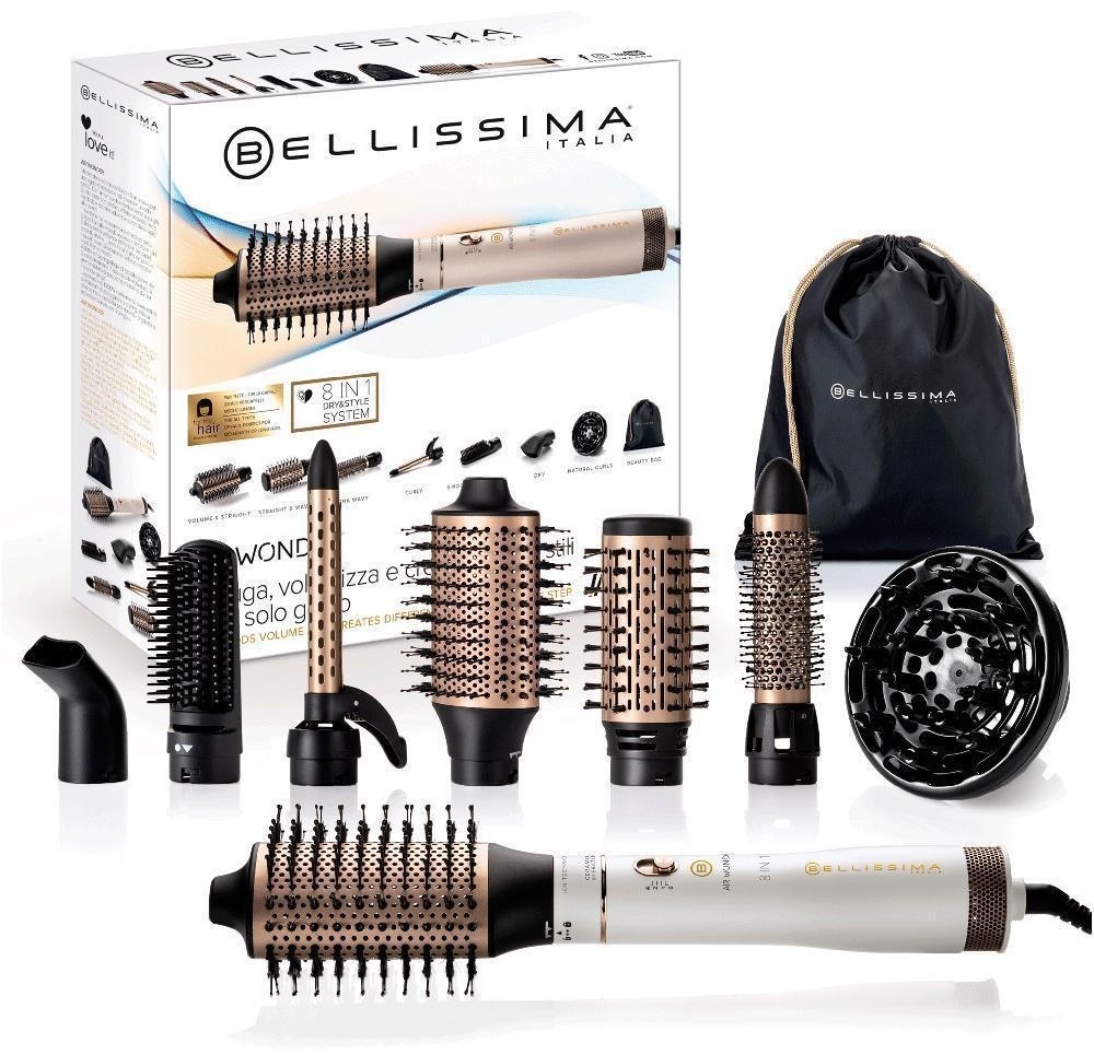BELLISSIMA Air Wonder 8-в-1 фен-щетка бежевый
