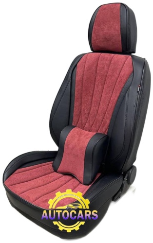 AutoCars Hyundai Bayon 2021-2023 бордовый, черный