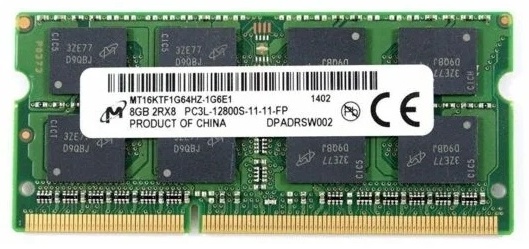 Оперативная память Micron MT16KTF1G64HZ-1G6E1 8 Гб
