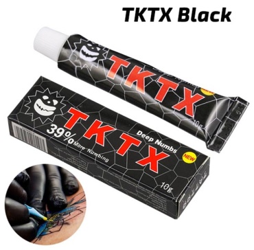 TKTX крем обезболивающий Deep Numbs Black 39% 10 г
