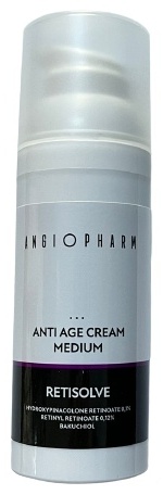 ANGIOPHARM ночной крем Anti Age Cream Medium для лица 50 мл