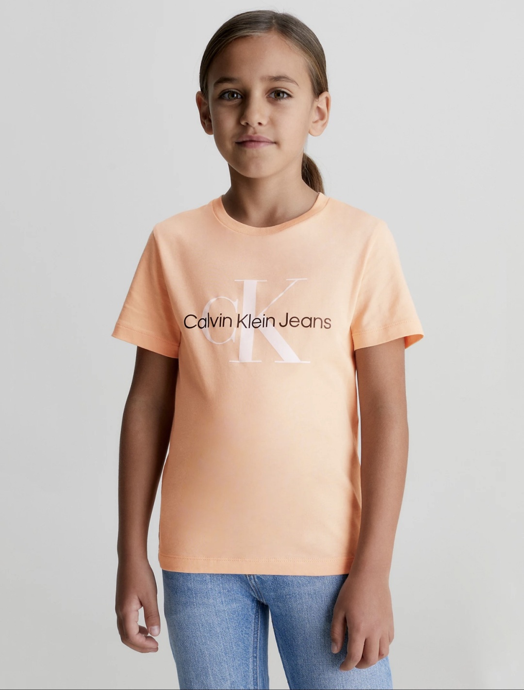 Футболка Calvin Klein Jeans коралловый