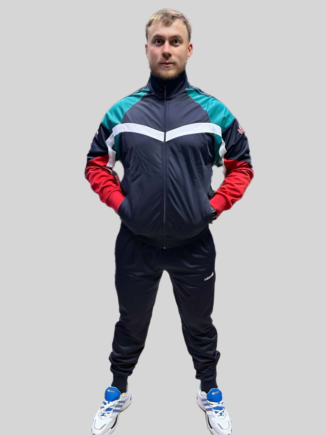 Спортивный костюм Montana Sport синий, зеленый
