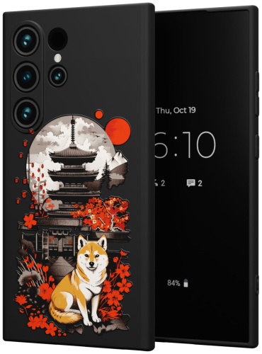 Чехол Mcover для Samsung Galaxy S24 Ultra рисунок