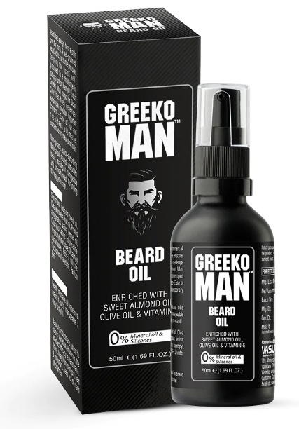 Vasu Greeko Man Beard Oil масло для бороды и усов 50 мл