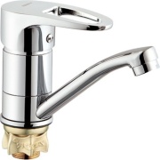 Смеситель для раковины (умывальника) ZEGOR PED4-B180 однозахватный