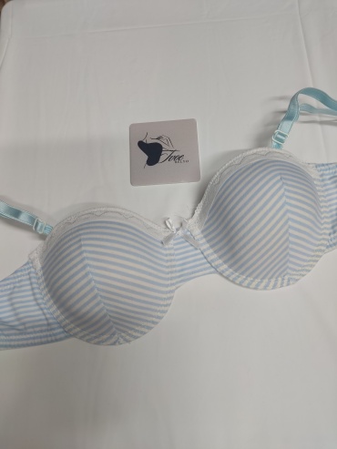 Бюстгальтер без наполнителя UnaiWear голубой