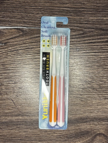 Yunitto Oral Cleaning Soft Brush зубная щетка мягкая 2 шт