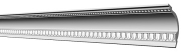 Glanzepol GP-22 2000x106x108 мм, белый