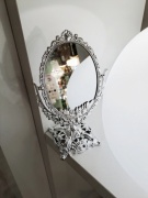 Зеркало настольное косметическое 562867 20x13 см