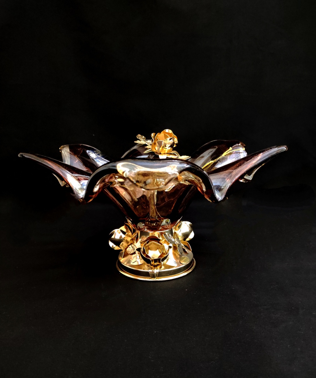 Фруктовница Murano 1 шт, стекло, 15х30 см