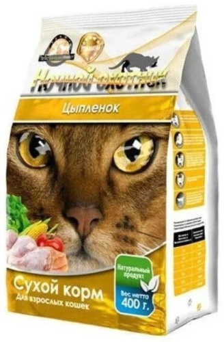 Ночной охотник Adult. цыпленок 0.4 кг
