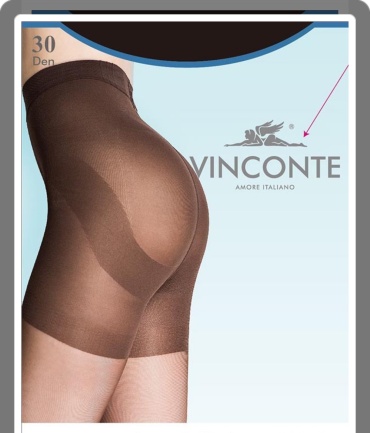 Колготки Vinconte черный