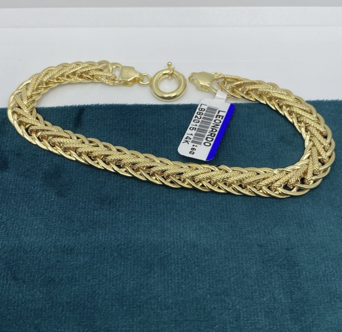 Ali Gold 00069 длина 21 см, вес 6.1 г золото, плетение отсутствует