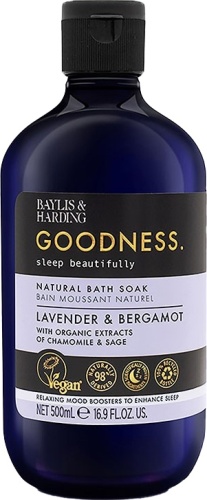 BAYLIS & HARDING Goodness Sleep Bath Soak пена для ванны 500 мл