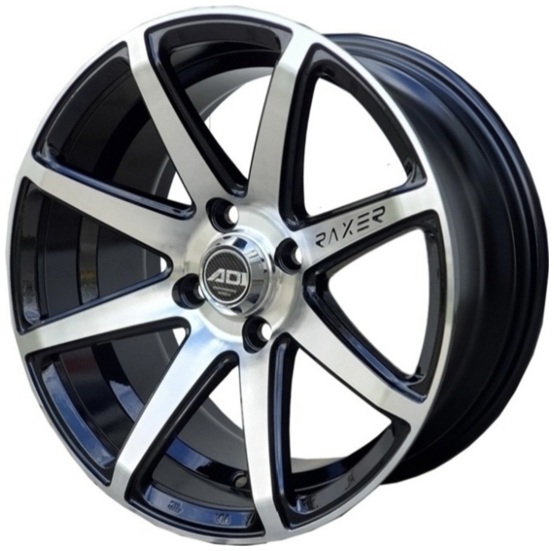SSM 345 7x15/4x100 D67.1 ET35 черный, серебристый