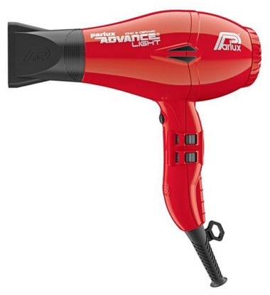 Parlux Advance Light фен красный