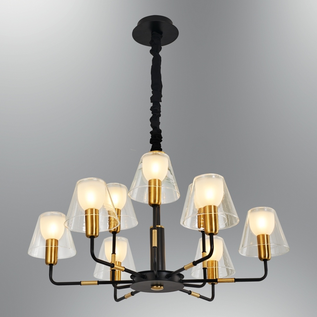 Люстра подвесная Bussy Lighting Е14, кол-во ламп: 9 шт
