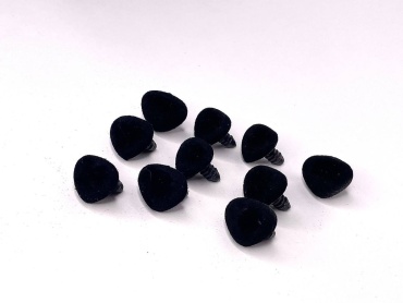 LBD Носики бархатные черные 10 шт