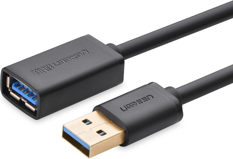 Кабель Ugreen USB 3.0 A - USB 3.0 A 2 м US129 (10373)
