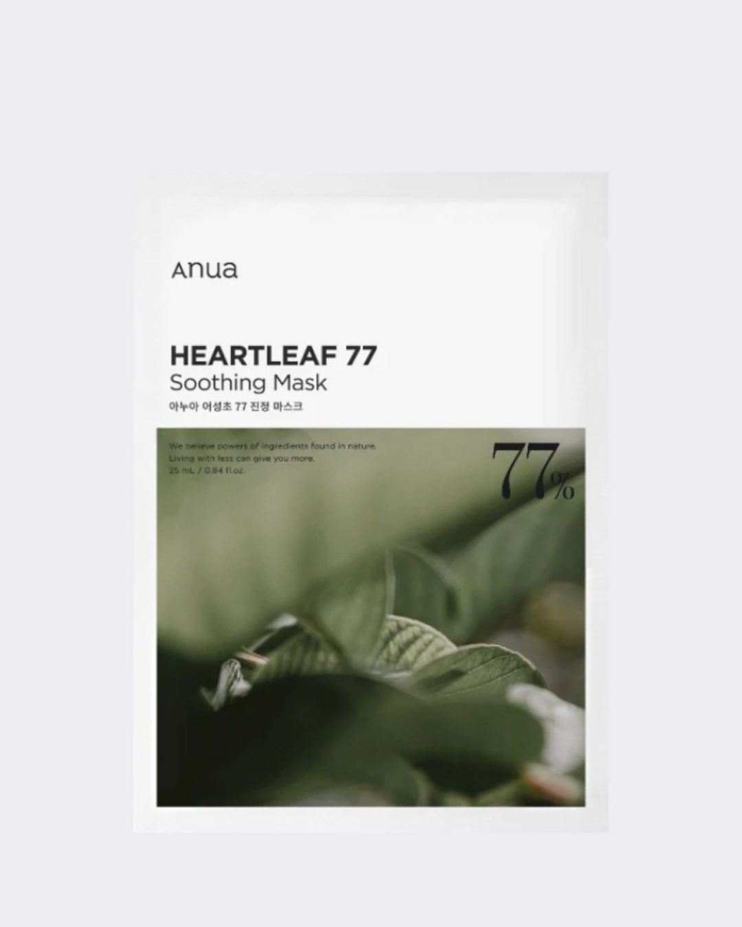 Маска для лица Anua тканевая Heartleaf 77 Soothing Mask 1 шт