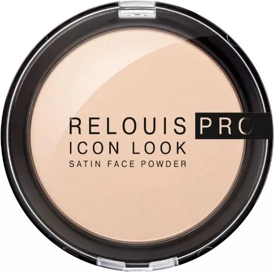 Купить Пудра RELOUIS Pro Icon Look Satin сухая 005 светлый натуральный ...