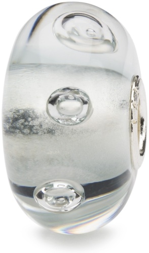 Шарм Trollbeads TGLBE-10464 вес 1.95 г серебро, стекло