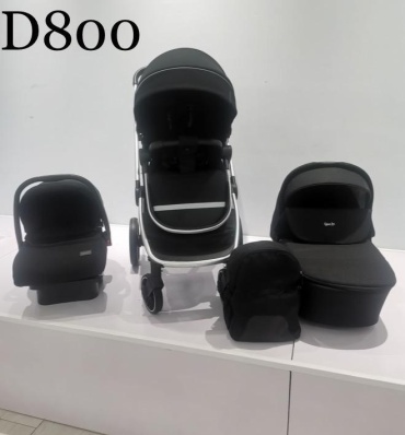 Коляска универсальная 3 в 1 D800, черный