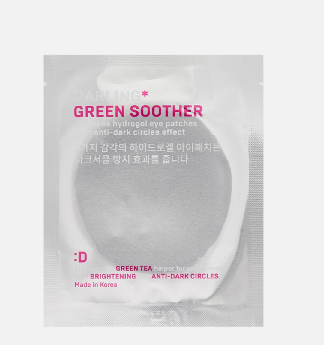 DARLING тканевая green soother, travel pack 10 мл