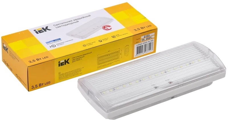 IEK аккумуляторный LDPA0-5030-1H-K01, без пиктограммы