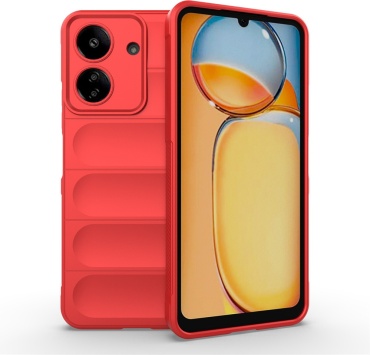 Чехол SGS для Xiaomi 13C, Redmi 13C красный