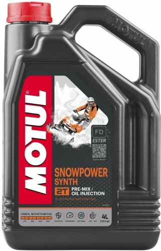 Синтетическое Motul 2T Snowpower Synthetic отсутствует 4 л