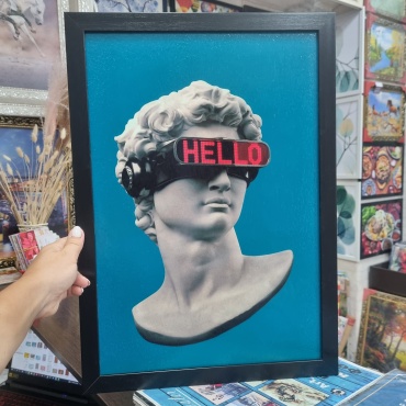 Art-poster постер Hello 37x52 см