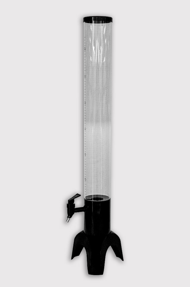 Posudas пивная башня 3L прозрачный