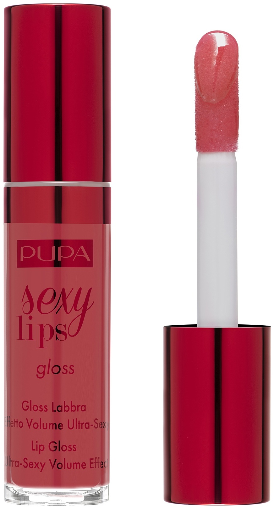 Купить PUPA Sexy Lips Gloss блеск для губ розовый Sexy Apricot в Алматы –  Магазин на Kaspi.kz