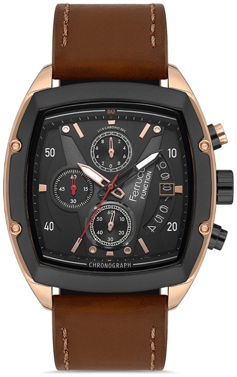 Кварцевые Ferrucci FCF 23003.05 нержавеющая сталь