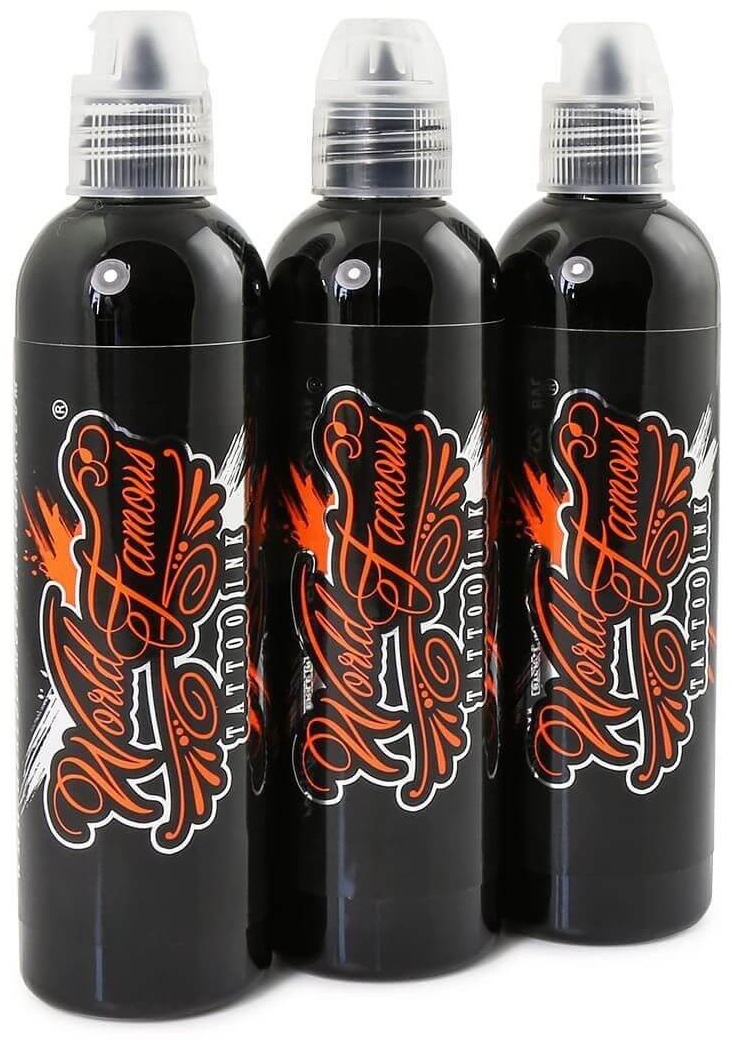 World Famous Tattoo Ink Greywash пигмент серый 120 мл