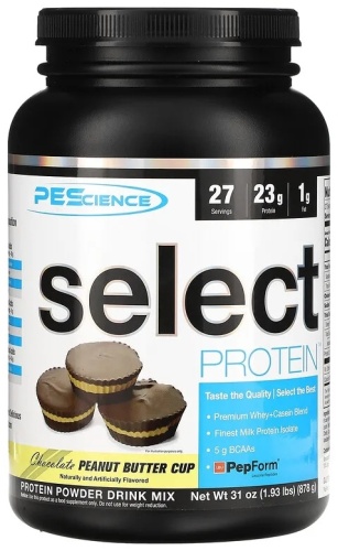 PEScience Select Protein, Protein Powder Drink Mix шоколад 878 г