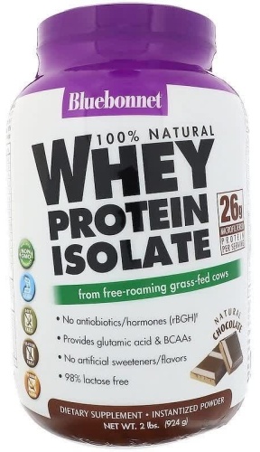 Bluebonnet Nutrition Whey Protein Isolate Шоколад 924 г