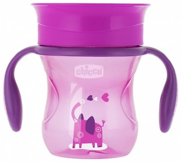 Chicco поильник-непроливайка, 200 мл, силикон, Perfect Cup