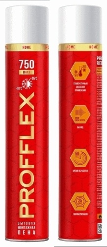 PROFFLEX пена HOME 750 MAXI, 750 мл 1 шт