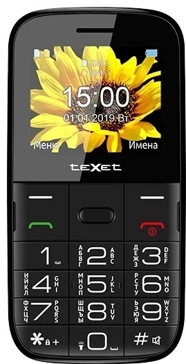 Купить Мобильный телефон teXet TM-B227 черный в Алматы – Магазин на ...