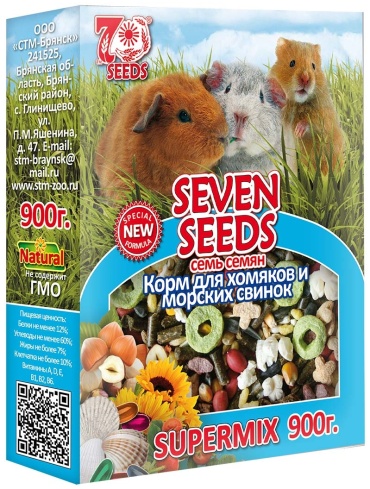 Seven Seeds для хомяков и морских свинок 0.9 кг