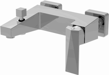Смеситель для ванны с душем BRAVAT F676110C-B-RUS, однозахватный