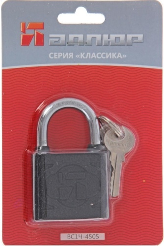 Замок навесной, английский АЛЛЮР ВС1Ч-4505 01-00016081, 42х50 мм
