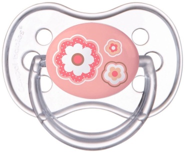 Пустышка Canpol Babies Newborn baby 4060600257, прозрачный
