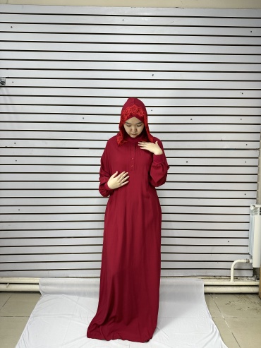 Намазник Muslima style красный