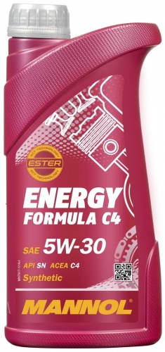 Синтетическое Mannol Energy Formula C4 5W-30 1 л