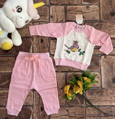 Комплект Twins Textile розовый